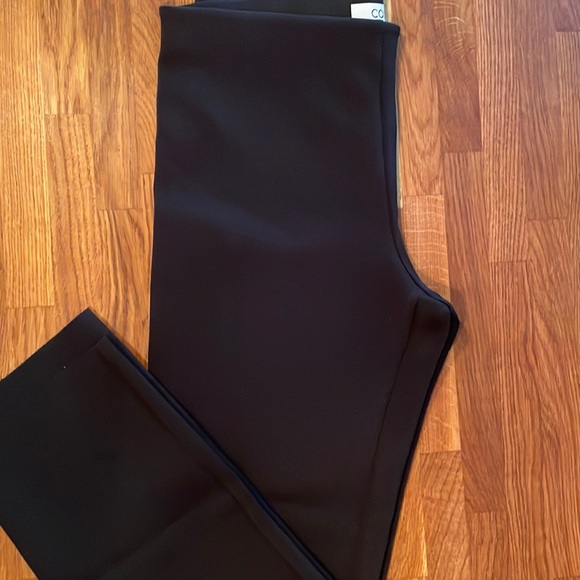 COS Pants & Jumpsuits Cos Black Scuba Fabric Straight Leg Pant